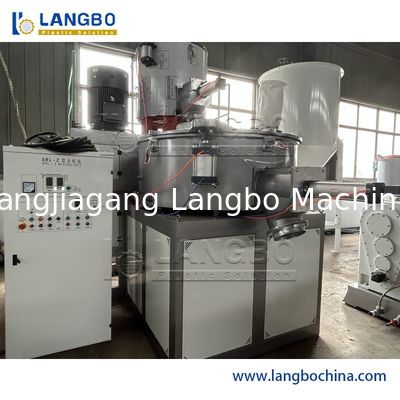 Pencampur Plastik Pemanas dan Pendingin PVC Kecepatan Tinggi Otomatis Penuh dengan Teknologi Canggih