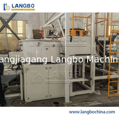Turbo Mixer Plastik Panas/Dingin Berkecepatan Tinggi untuk WPC PVC Powder Resin ¢ Pipa PVC, Profil, Panel, Trunking, Lembar