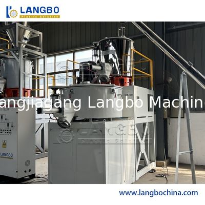 Turbo Mixer Plastik Panas/Dingin Berkecepatan Tinggi untuk WPC PVC Powder Resin ¢ Pipa PVC, Profil, Panel, Trunking, Lembar