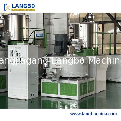 Mesin Pencampur PVC Industri Plastik – Extruder dengan Pengumpanan Dosis Konveyor Otomatis untuk Lini Lantai SPC