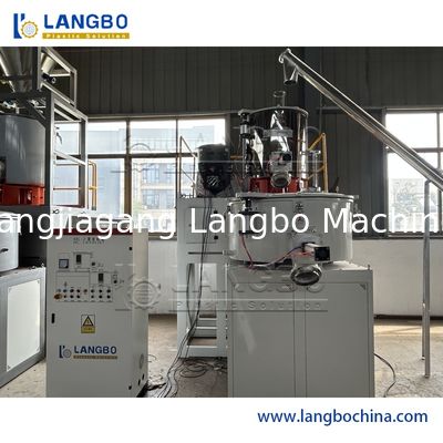 Mesin pencampur PVC berkecepatan tinggi untuk pengolahan plastik