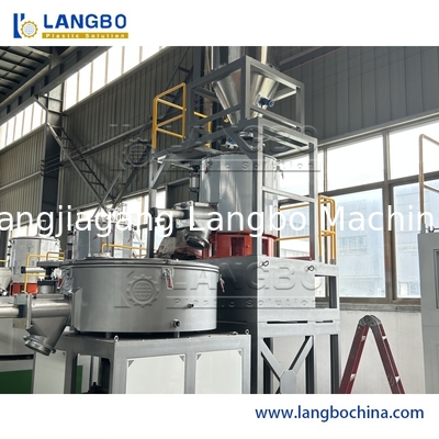 Blender Mixer Vertikal Cepat & Multifungsi - Pencampuran & Daur Ulang Bubuk/Partikel Plastik dengan Bilah Tahan Aus