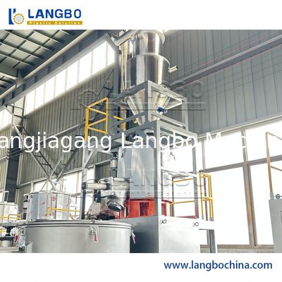 SRL-Z 300/500 Bubuk PVC Mixer Plastik Pemanasan & Pendinginan Kecepatan Tinggi