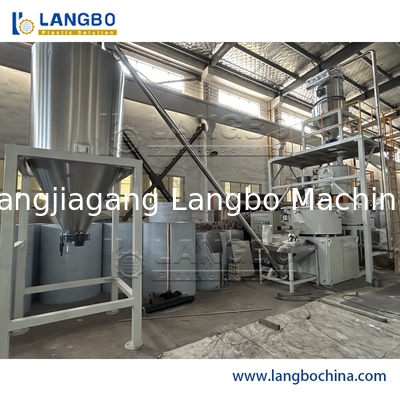 Blender Mixer Vertikal Cepat & Multifungsi - Pencampuran & Daur Ulang Bubuk/Partikel Plastik dengan Bilah Tahan Aus