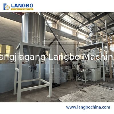 Hot Cold High Speed Turbo Mixer Plastik WPC resin bubuk PVC cocok untuk panel dan papan batang