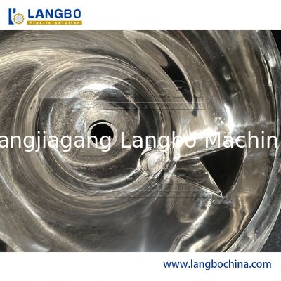 Pencampur Plastik PVC Profesional Berkecepatan Tinggi dengan Pemanasan & Pendinginan – Ideal untuk Bubuk Plastik, Polietilena, Partikel ABS, dll.