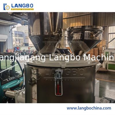 Mesin pencampur PVC berkecepatan tinggi untuk pengolahan plastik