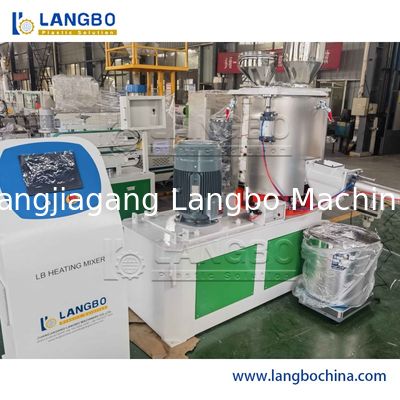 Unit pencampuran vertikal pengaduk mixer plastik berkapasitas tinggi