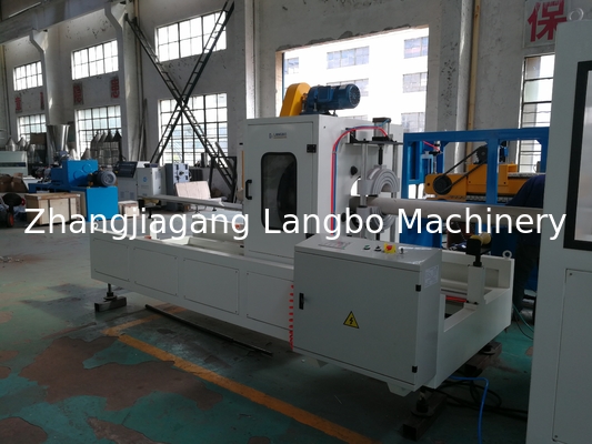 Kapasitas Tinggi 380V 50HZ 3P Garis Ekstrusi Pipa PVC Mesin Ekstrusi Pipa Plastik