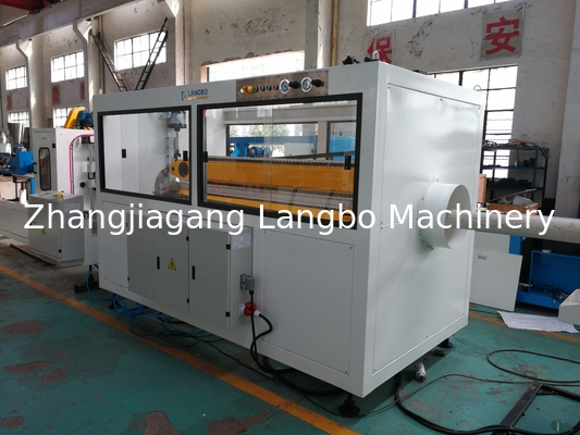 Kapasitas Tinggi 380V 50HZ 3P Garis Ekstrusi Pipa PVC Mesin Ekstrusi Pipa Plastik