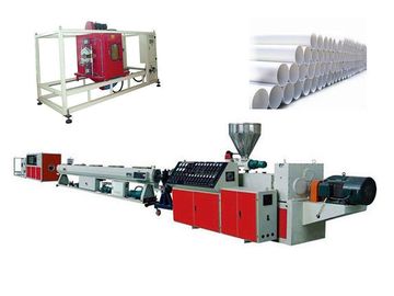 Siemens Motor Conical Twin Screw Extruder Untuk Pipa Sistem Pasokan Air PVC