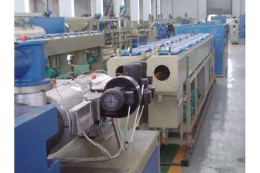 Full Automatic Conical Twin Screw Extruder, Line Produksi Pipa PVC Dengan Motor Siemens