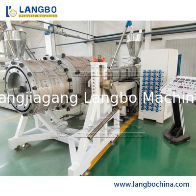 CE PVC Pipe Extrusion Line Untuk Kontrol Air / Limbah Pipa Otomatis