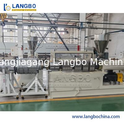 CE PVC Pipe Extrusion Line Untuk Kontrol Air / Limbah Pipa Otomatis