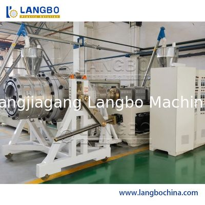 CE PVC Pipe Extrusion Line Untuk Kontrol Air / Limbah Pipa Otomatis