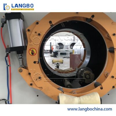 CE ISO Pvc Pipe Extrusion Machine 80/156 Conical Twin Screw Extruder