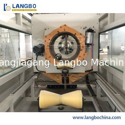 150KG / Jalur Ekstrusi Pipa PVC Kapasitas Tinggi dengan Sistem Pemotongan Bebas Debu / Chip