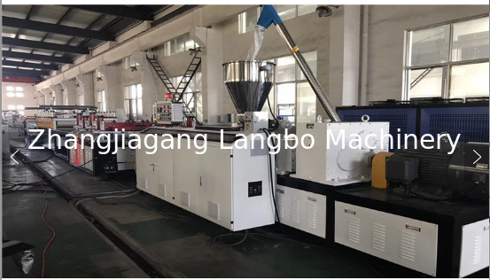 Kerucut Ganda Extruder PVC Foam Dewan Extrusion Line, PVC Foam Dewan Membuat Mesin