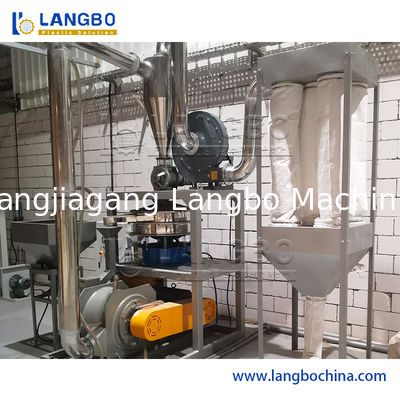 Mesin Penggiling/Penghancur Pelet/Potongan Plastik Limbah PE PP EVA, Serpihan PVC