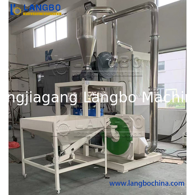 Mesin Penggiling Plastik Kecepatan Tinggi Pulverizer PVC PP PE Bubuk Plastik Miller