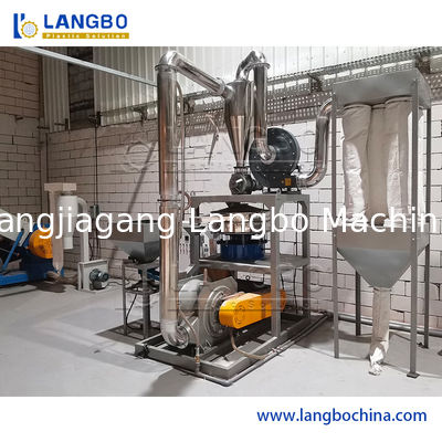 PVC/PE/LDPE/LLDPE/PP Grinding Machine Pulverizing Mill Recycling Line Plastic Powder Pulverizer Machine