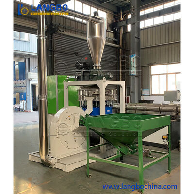 Produk limbah pipa profil plastik Pulverizer Miller Machine