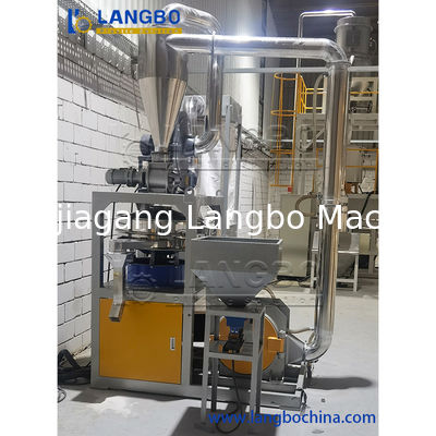 Plastik Hard Pieces Grinding PVC Powder Pulverizer Mesin Membuat