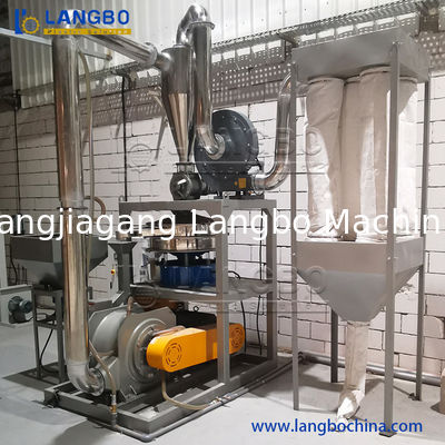 Plastik Daur Ulang PVC Grinder/Milling Pulverizer Machine