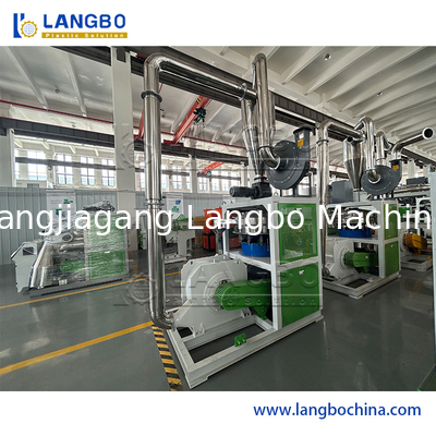 Advanced PVC Disc Grinder Mill Pulverizer Machine untuk Pengolahan Plastik Scrap Crushing Shredding