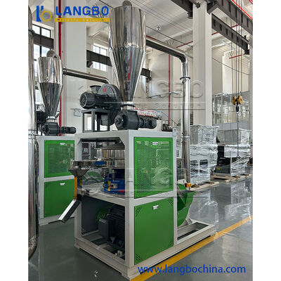 Produk limbah pipa profil plastik Pulverizer Miller Machine