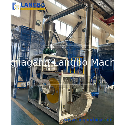 PP PE PVC Scrap Grinder Limbah Mesin Pulverizer Plastik