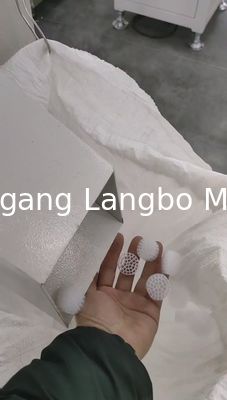 Mesin Manufaktur Ekstrusi Pembawa Mbbr Media Bio Filter HDPE