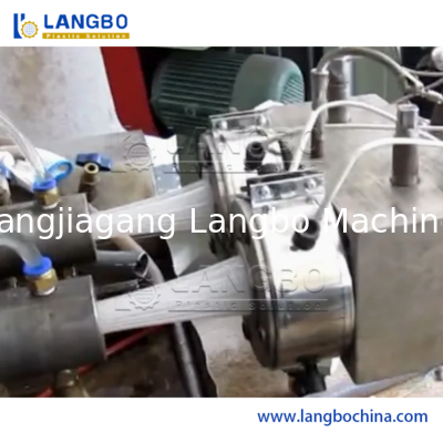 Plastic Extruder Bio Filter Media Mbbr Mesin pembuatan lini produksi