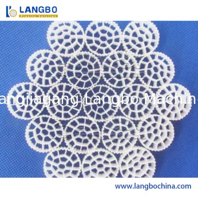 MESIN PEMBUATAN EKSTRUSI PEMBAWA BIOFILM MBBR PE HDPE