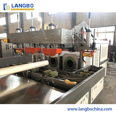 Mesin Ekstrusi Pipa PVC Listrik / Mesin Pipa Belling Dengan Mesin DTC Spiral Feeding