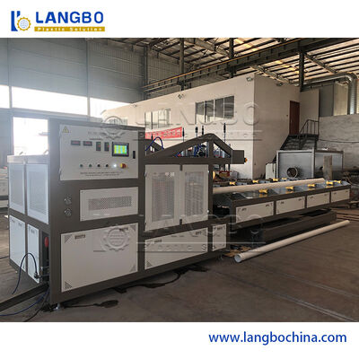 Mesin Ekstrusi Pipa PVC Listrik / Mesin Pipa Belling Dengan Mesin DTC Spiral Feeding