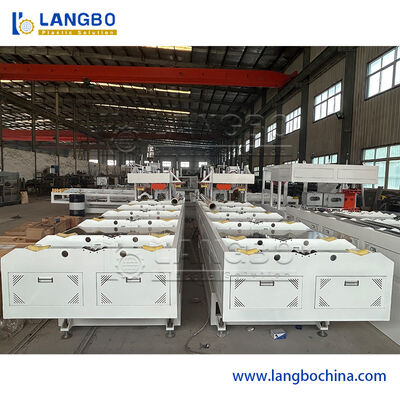 Mesin Ekstrusi Pipa PVC Listrik / Mesin Pipa Belling Dengan Mesin DTC Spiral Feeding