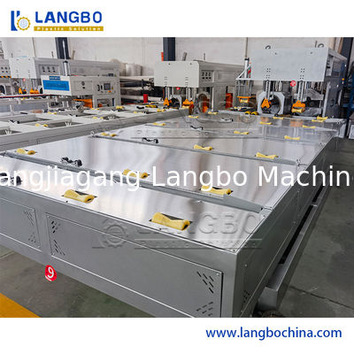 Mesin Pvc Pipe Belling 16 - 250mm Diameter Pipa Sistem PLC Internal