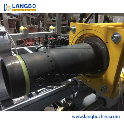 Mesin Pipa PVC Kecil Belling untuk 16-50mm dengan Kontrol Layar Sentuh dan Ekstruder Sekrup Tunggal