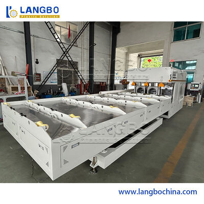 250mm R U Mesin Pipa Plastik Belling sepenuhnya otomatis