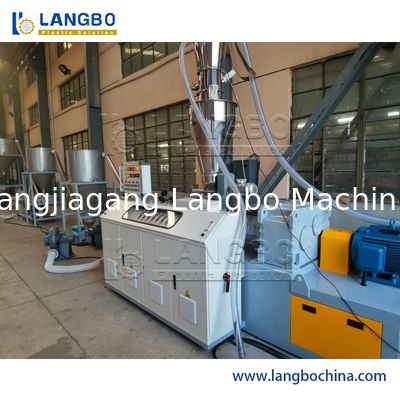 PVC Granulator Plastic Pelletizing Recycling Granulating Extruder Production Line