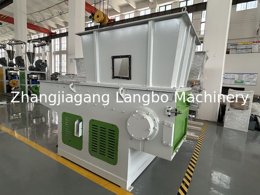 Mesin Penghancur Pipa Plastik Limbah Pabrik Untuk PP / PE / HDPE / LDPE / PVC