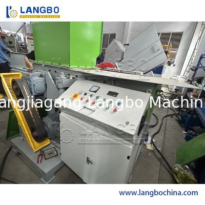 Mesin Pencacah Limbah Logam Skrap Poros Tunggal Industri Plastik PP/PE/HDPE/LDPE/PVC