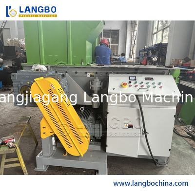 Mesin Pencacah Limbah Logam Skrap Poros Tunggal Industri Plastik PP/PE/HDPE/LDPE/PVC