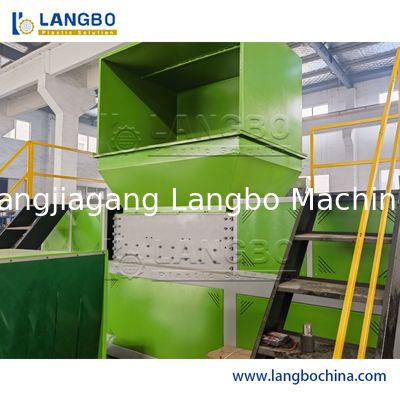 Mesin penghancur sampah plastik yang sepenuhnya otomatis Mesin penghancur mesin baru pipa PVC pipa PE pipa bergelombang Daur ulang mesin penghancur