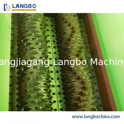 Mesin penghancur sampah plastik yang sepenuhnya otomatis Mesin penghancur mesin baru pipa PVC pipa PE pipa bergelombang Daur ulang mesin penghancur