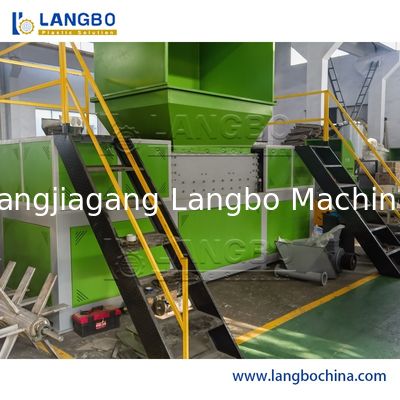 Mesin Penghancur Botol PET Otomatis Daur Ulang Limbah Plastik