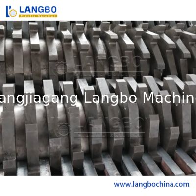 Pet Botol Plastik PP PE Film Metal Crusher Kertas Kayu Plastik Mesin Daur Ulang Mesin Single Shaft Shredder