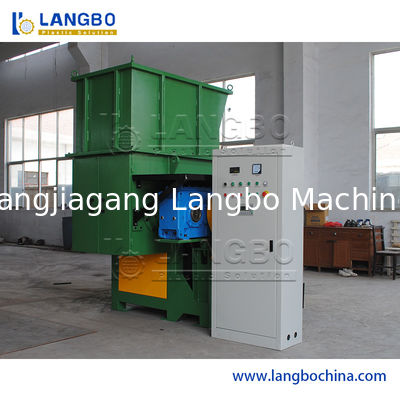 Limbah Plastik 500-2000 Kg/Jam Pet Botol Crusher Shredder Mesin Daur Ulang