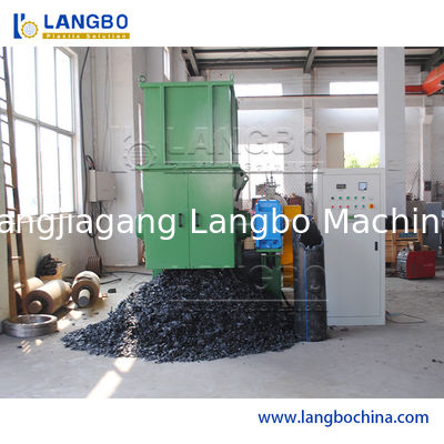 Limbah Plastik 500-2000 Kg/Jam Pet Botol Crusher Shredder Mesin Daur Ulang